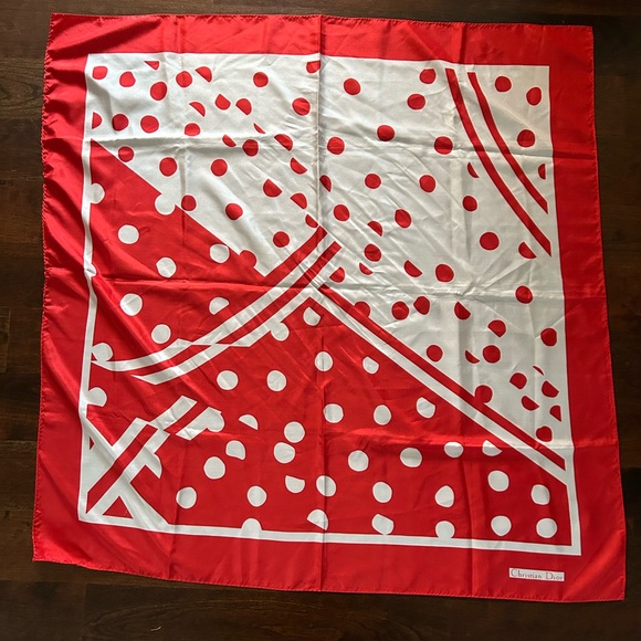 Vintage Christian Dior Scarf - Picture 2 of 3